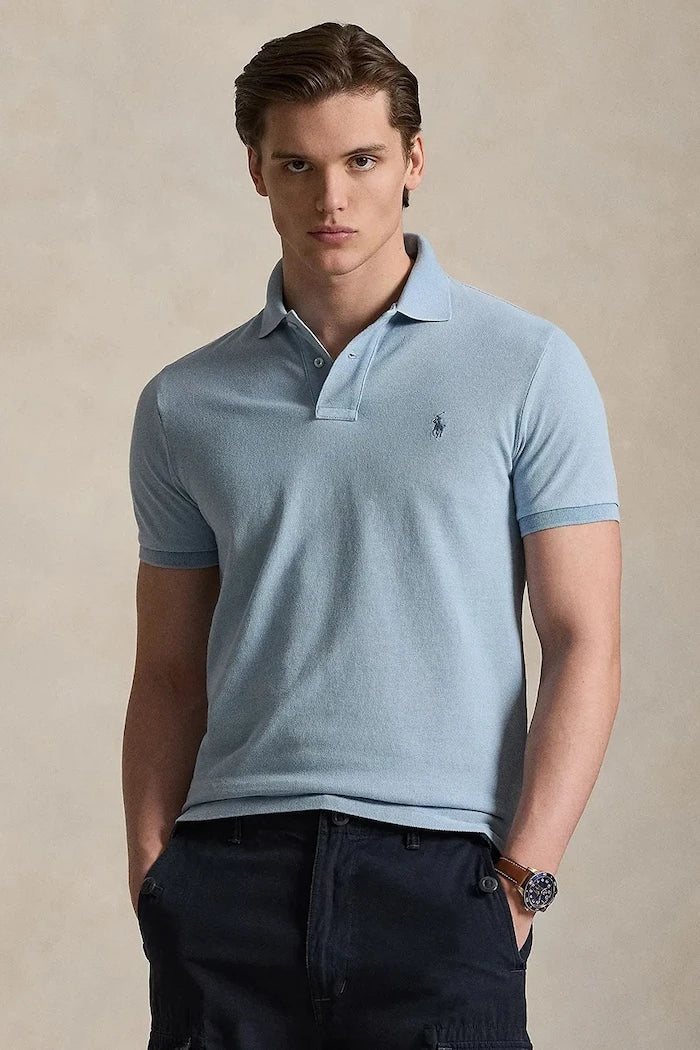 Camiseta de algodón con cuello Polo Ralph Lauren