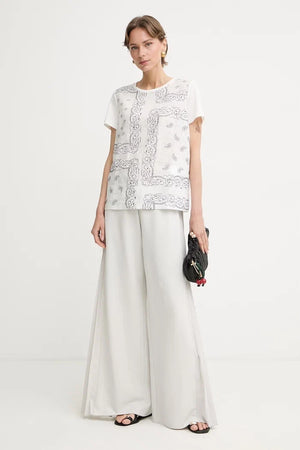 Camiseta de algodón GENIO para mujer de Weekend Max Mara