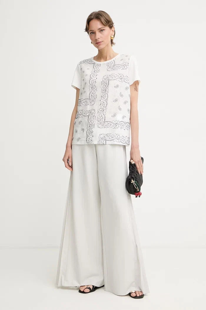 Camiseta de algodón GENIO para mujer de Weekend Max Mara