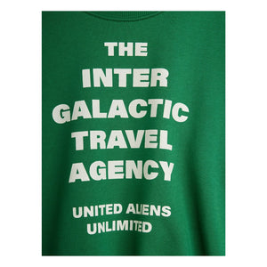 Mini Rodini - Sudadera Travel Agency Algodón orgánico | Verde