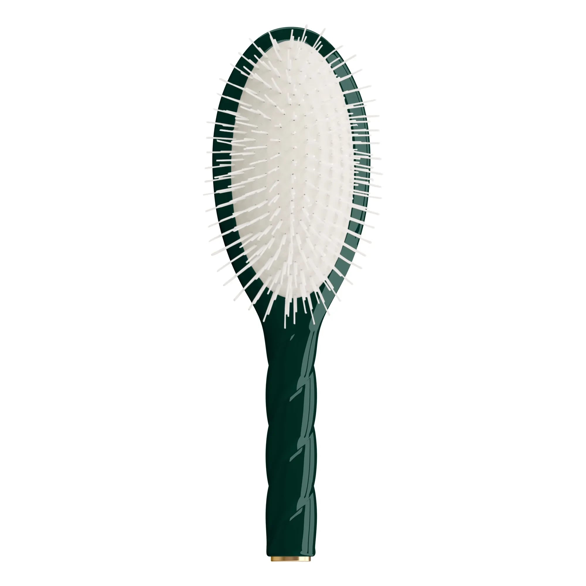La Bonne Brosse - Twist N°07 Cepillo para el Pelo - Desenredante y Estimulante | Verde esmeralda