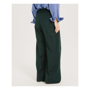 Tinsels - Pantalones Fluidos Uptown | Verde Bosque