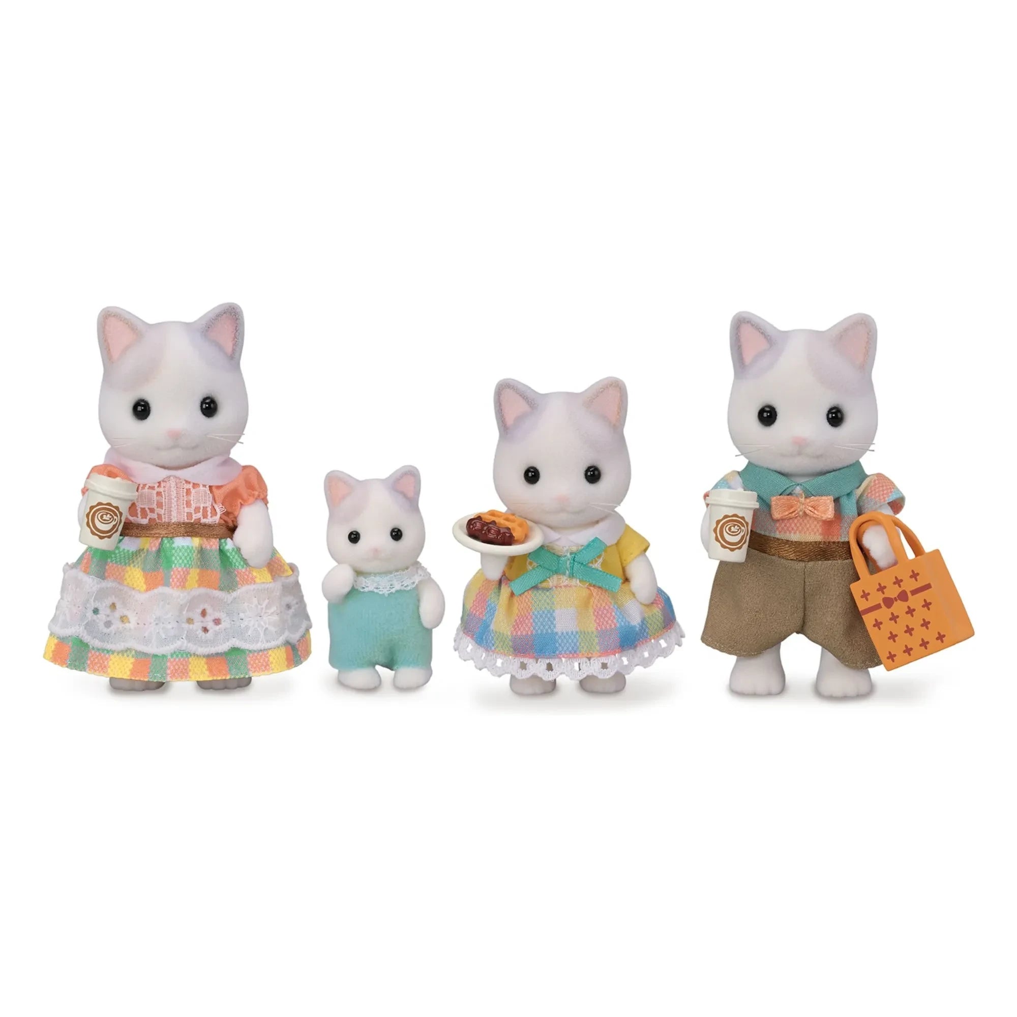 Sylvanian Families - Familia Gato Mocha