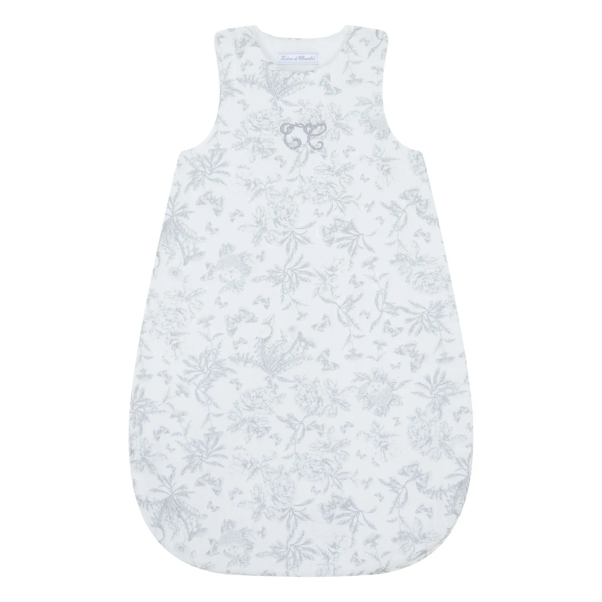 Tartine et Chocolat - Saco de Dormir de Toile de Jouy | Gris