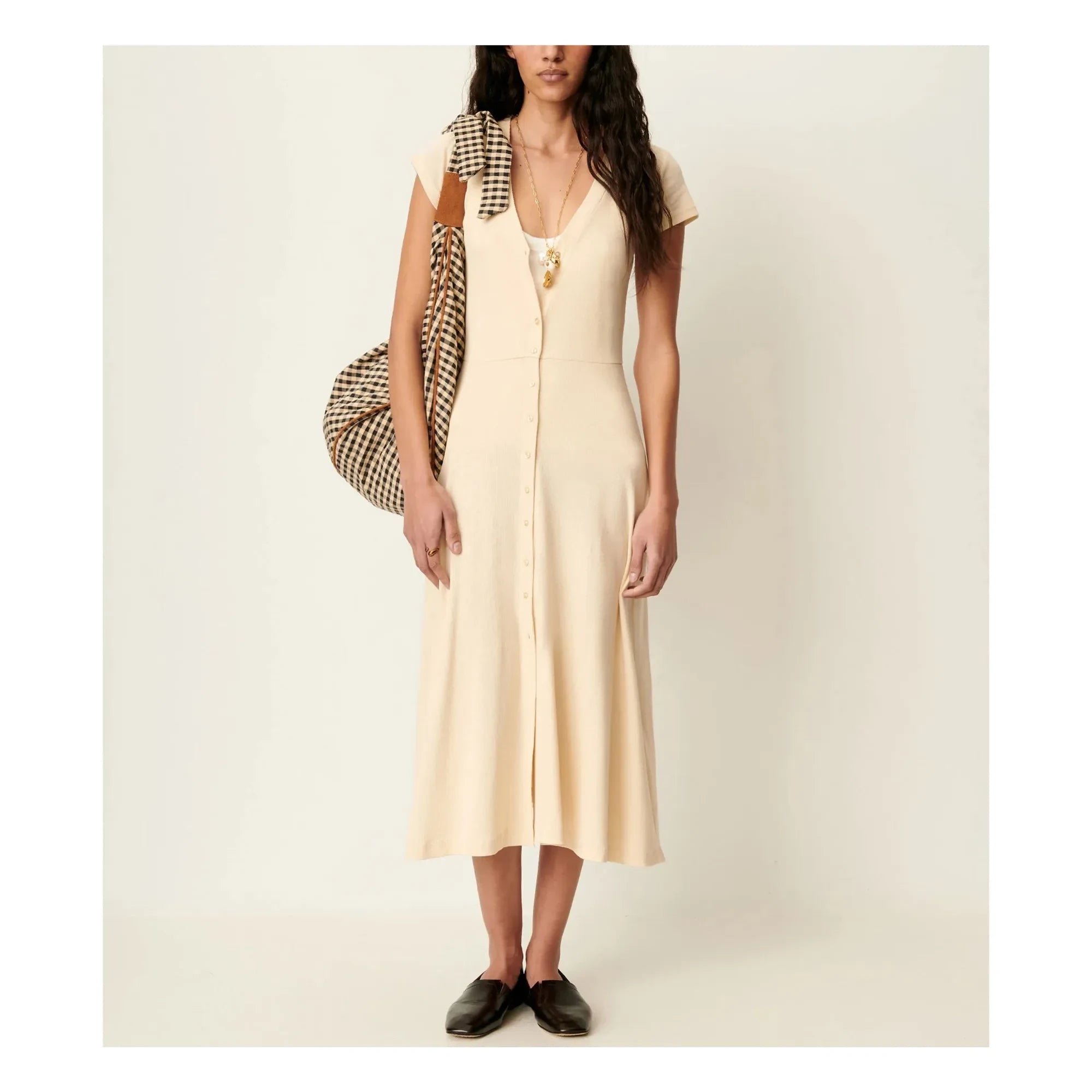 Sessùn - Vestido Nea | Crema