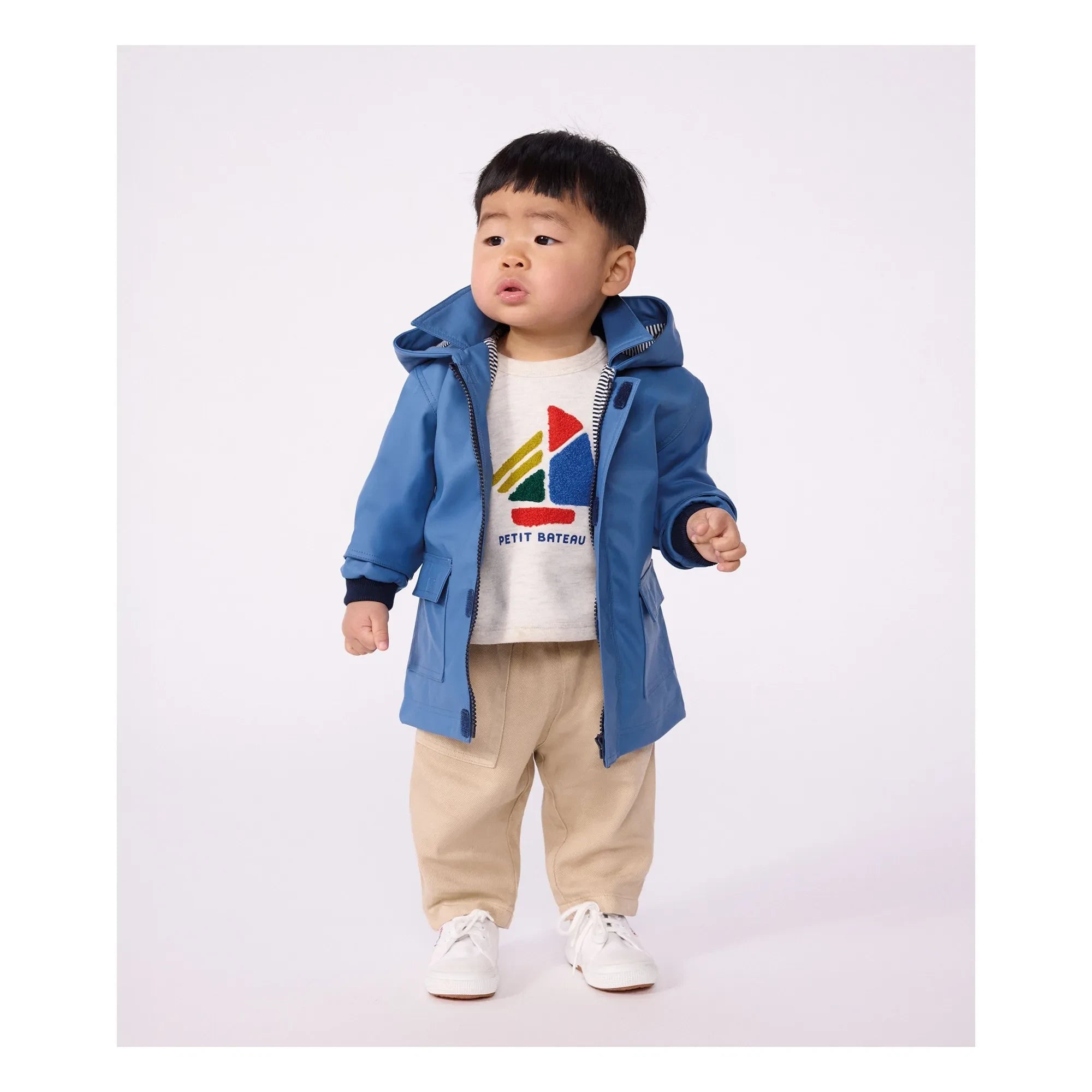 Petit Bateau - Ciré İkonik Bebek | Mavi