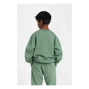 Smallable Niño - Sudadera Arlo de algodón orgánico | Caqui
