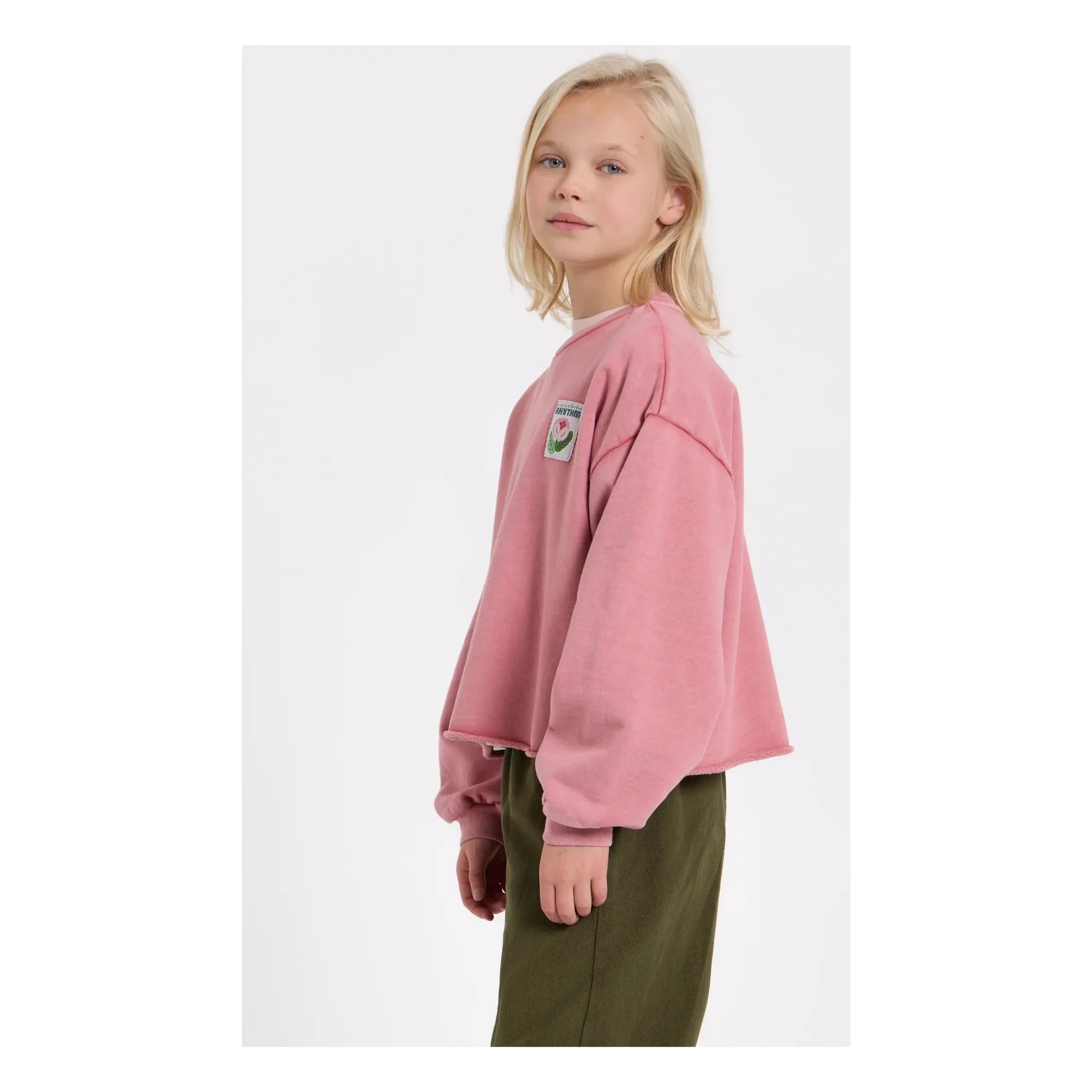 Hundred Pieces - Sudadera de algodón orgánico Belmont | Rosa