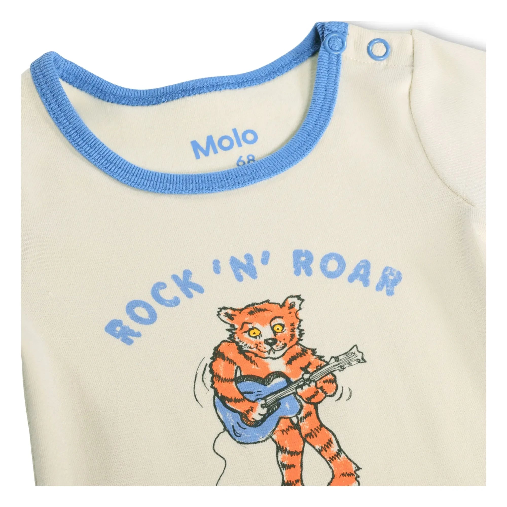 Molo - Fossie Body Rock'N'Roar Algodón orgánico | Crudo