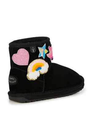 Botas de Nieve de Ante Emu Australia Wallaby Mini Play para Niños