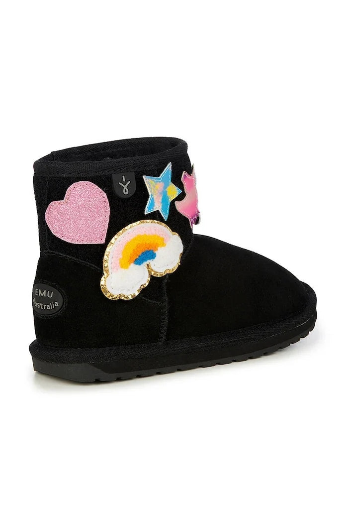 Botas de Nieve de Ante Emu Australia Wallaby Mini Play para Niños