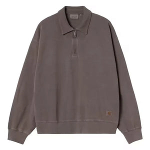 Carhartt WIP - Harper Pamuk Fermuarlı Kazak | Taupe kahverengi