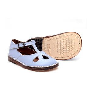 Pèpè - Zapatos con raspaduras | Azul cielo