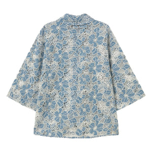 The Tiny Big Sister - Camisa de algodón | Azul