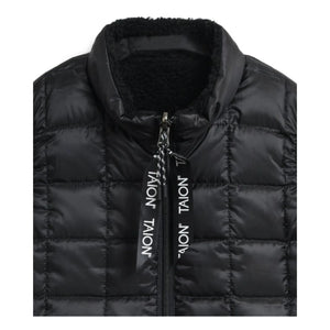 Taion - Chaleco reversible sin mangas Down x Boa Mountain | Negro