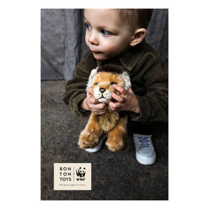 Bon Ton Toys - WWF - Peluche León | Marrón