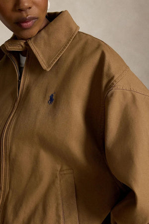Chaqueta Oversize de Algodón para Mujer Polo Ralph Lauren
