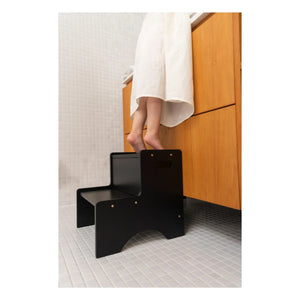 Nofred - Escalones de madera | Negro
