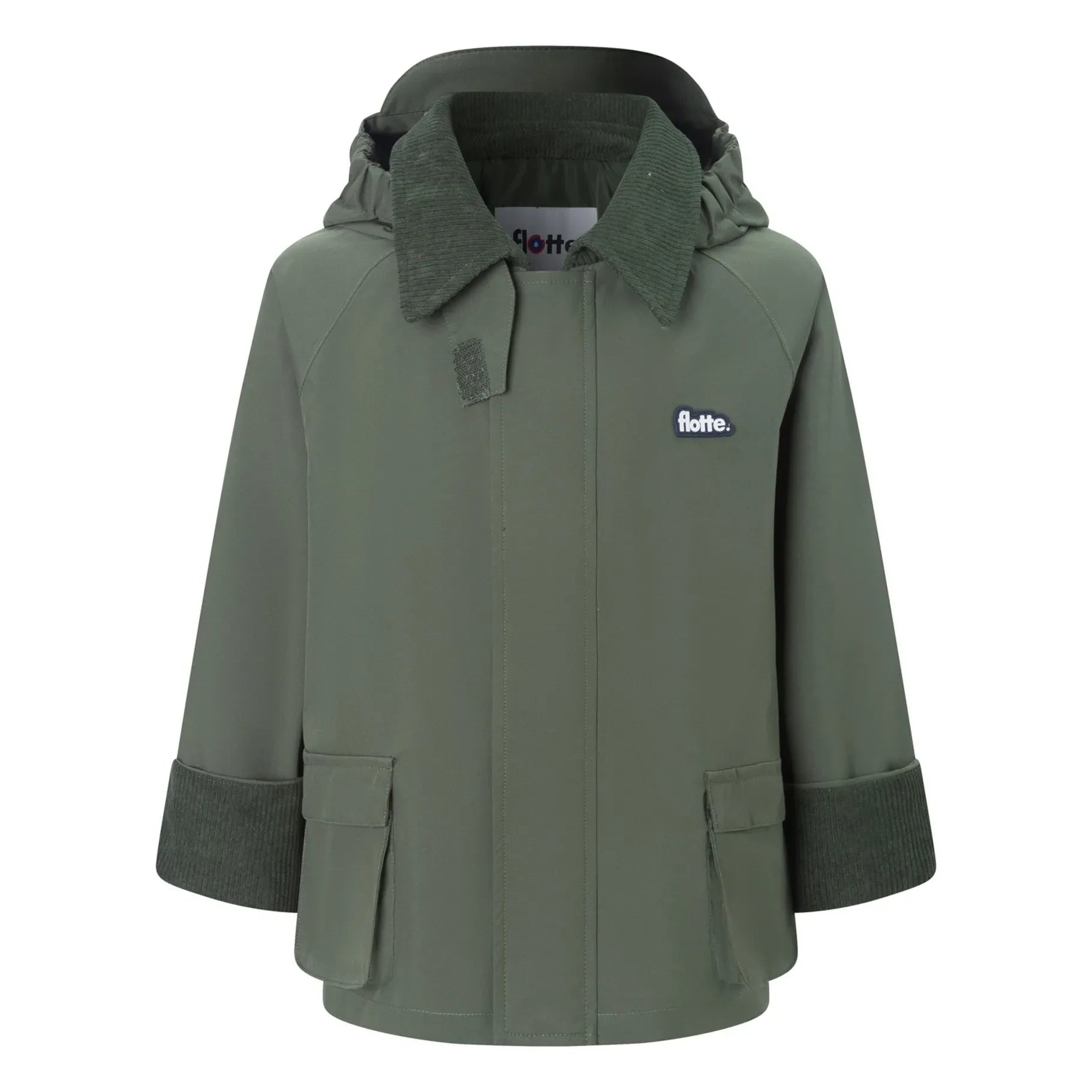 Flotte - Chaqueta Impermeable de Fibra Reciclada Archivito | Caqui