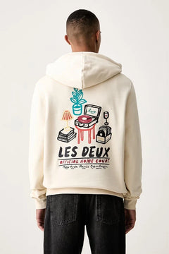 Sudadera con capucha para hombre Les Deux de algodón y elastano