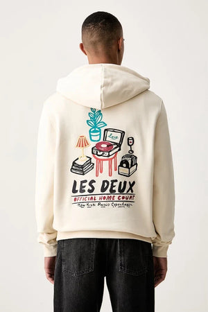 Sudadera con capucha para hombre Les Deux de algodón y elastano