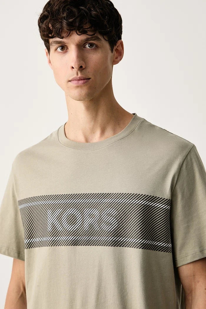 Camiseta de algodón para hombre Michael Kors