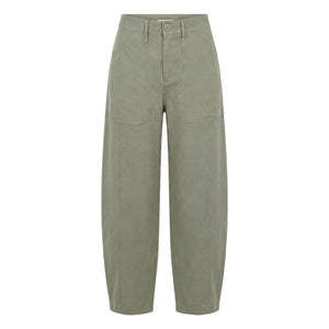 Vanessa Sposi - Vanessa Sposi X Laura Brown: Pantalones Cargo de Lino | Caqui