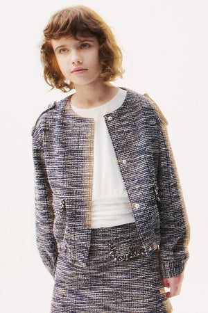 Chaqueta de niño de un botón