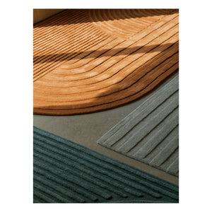 Muuto - Alfombra Relevo - Studio Pepe | Naranja Rouille