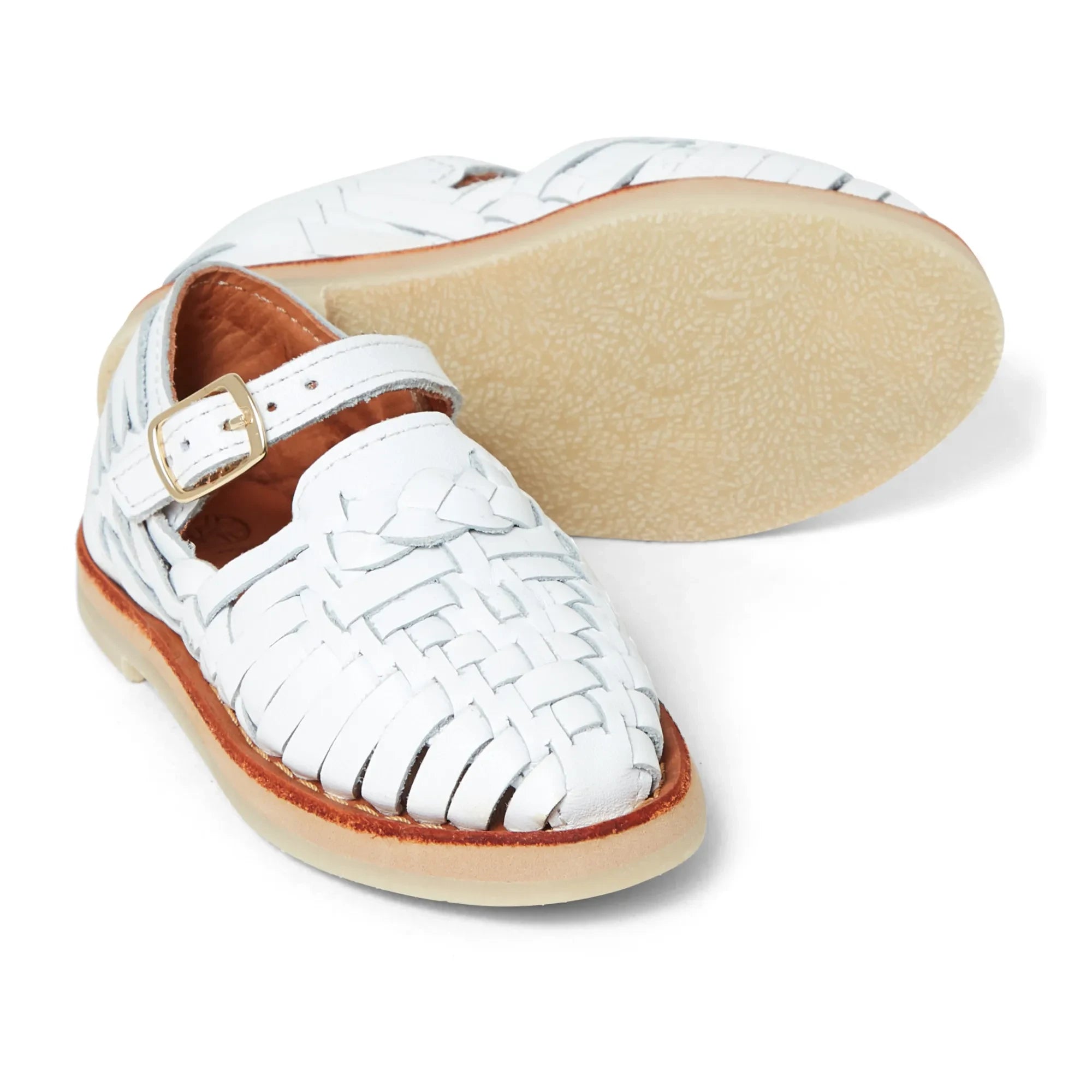 Mapache - Sandalias Alegria | Blanco
