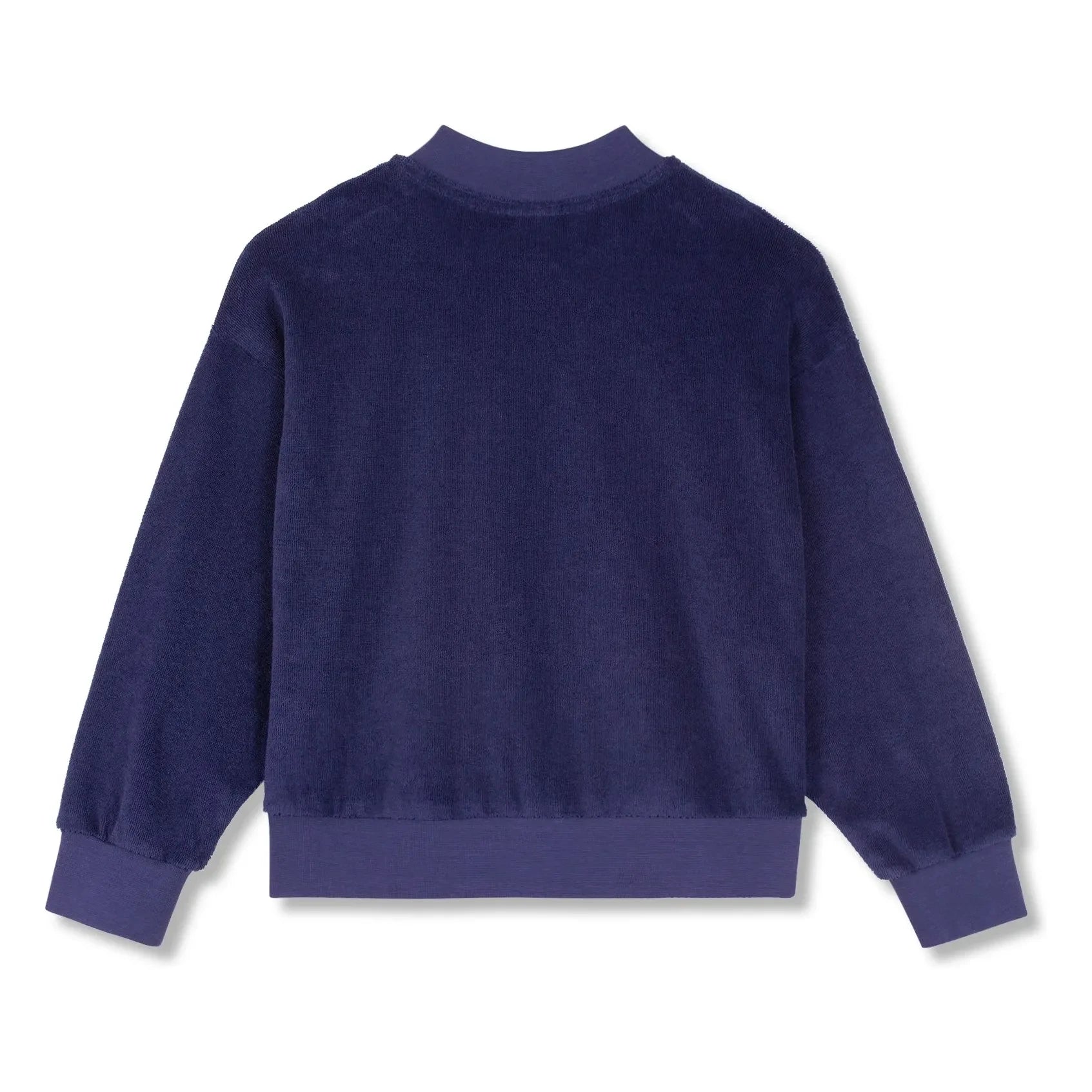 Wynken - Chaqueta bomber de algodón orgánico | Azul marino