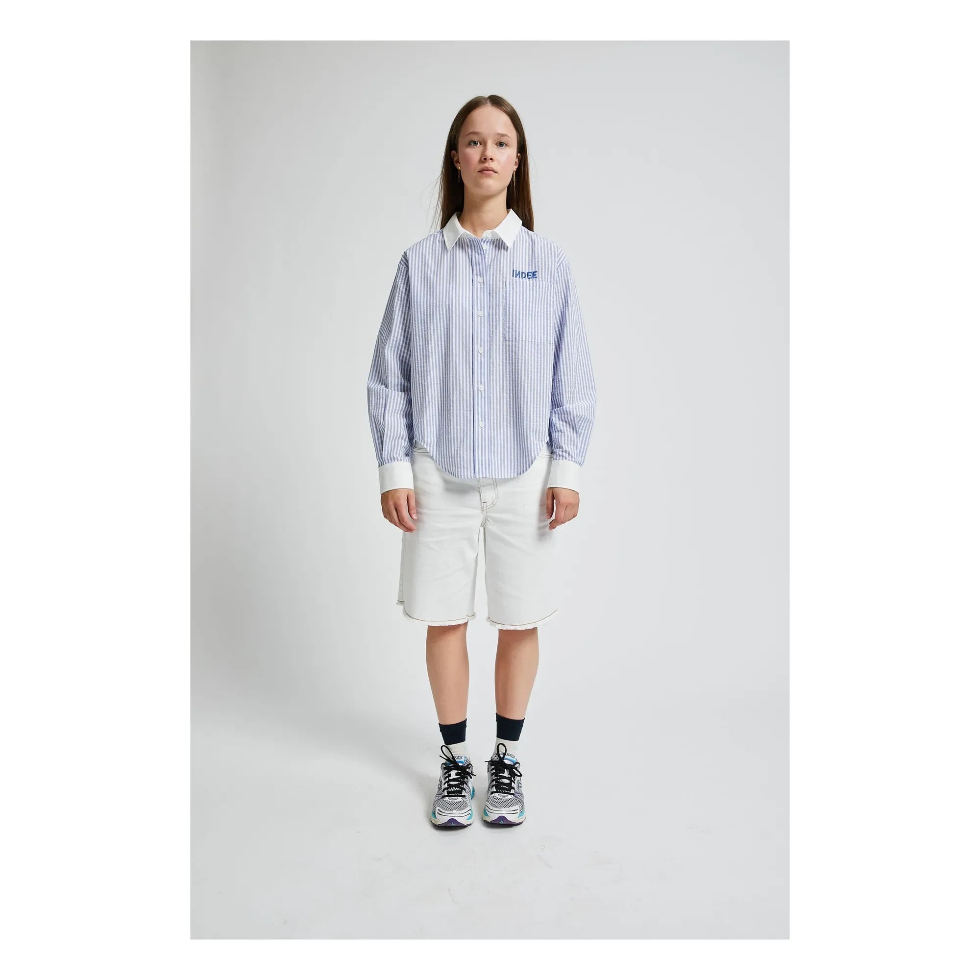 Indee - Camisa a Rayas Vizcaya | Azul