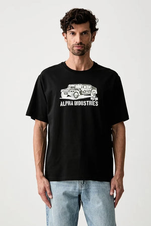 Camiseta Humvee de algodón para hombre Alpha Industries