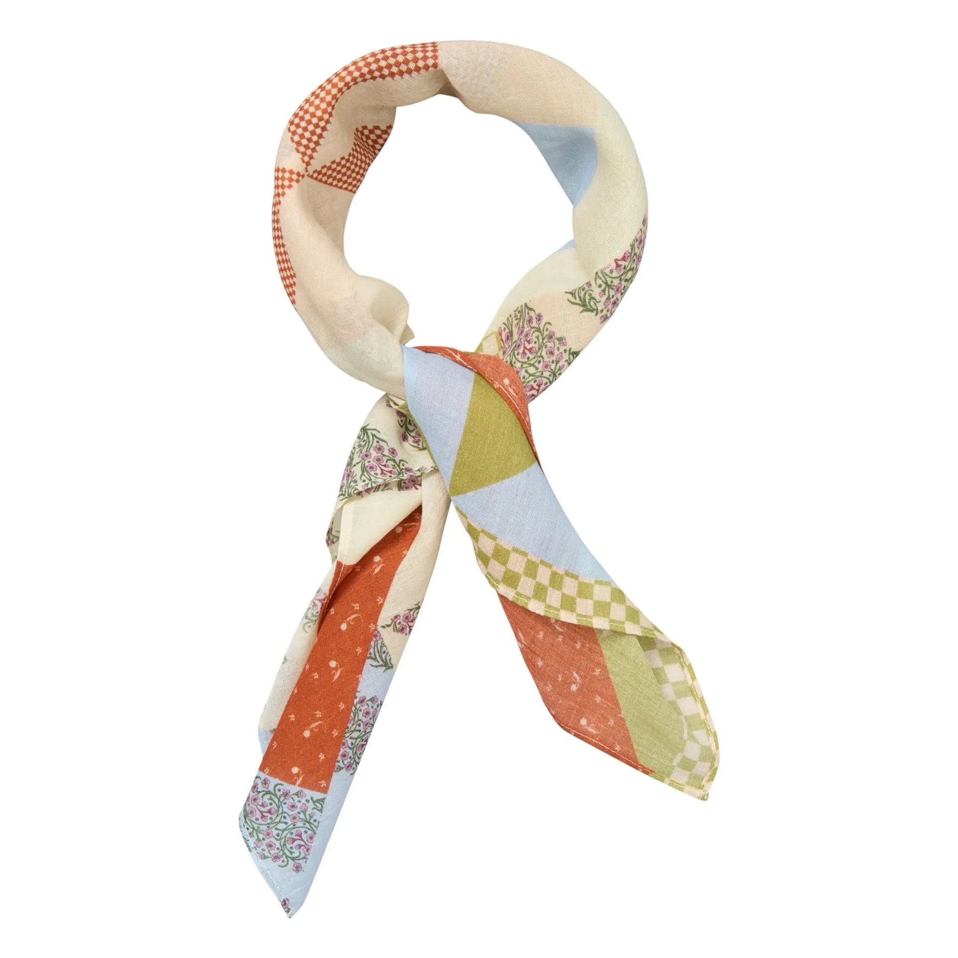 Becksöndergaard - Foulard de algodón Quilta | Caqui