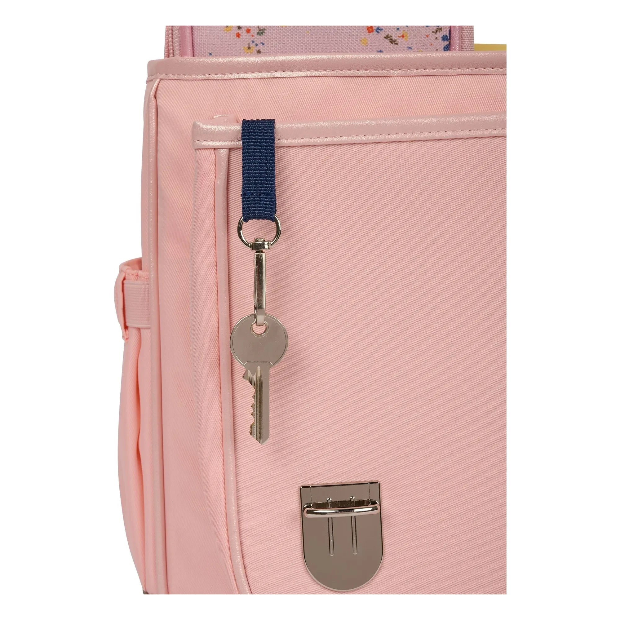 Caramel & Cie - Bolso de mano con volantes Stella | Rosa