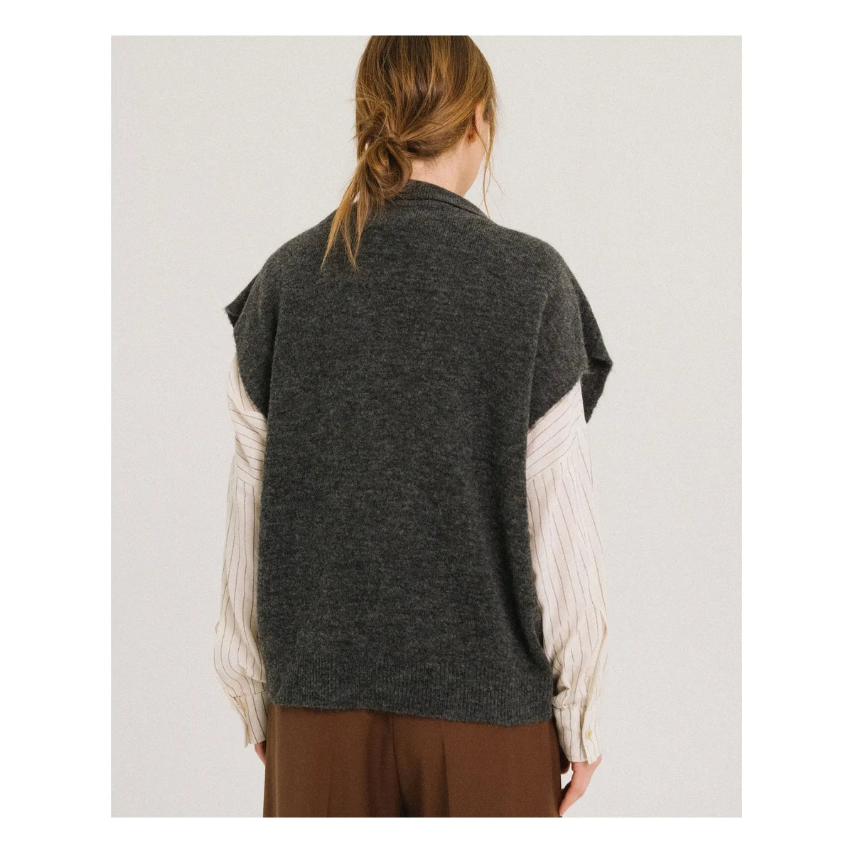 Tinsels - Jersey sin mangas Uxue | Gris carbón
