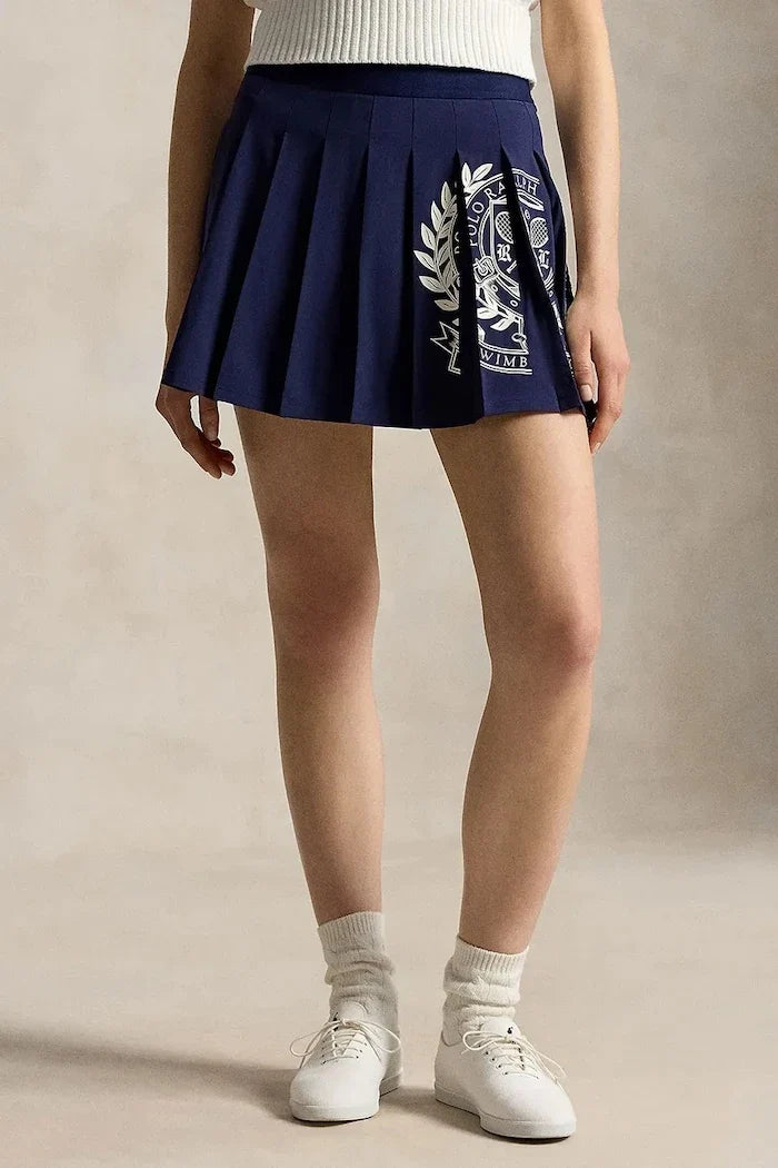 Falda pantalón plisada Polo Ralph Lauren Wimbledon