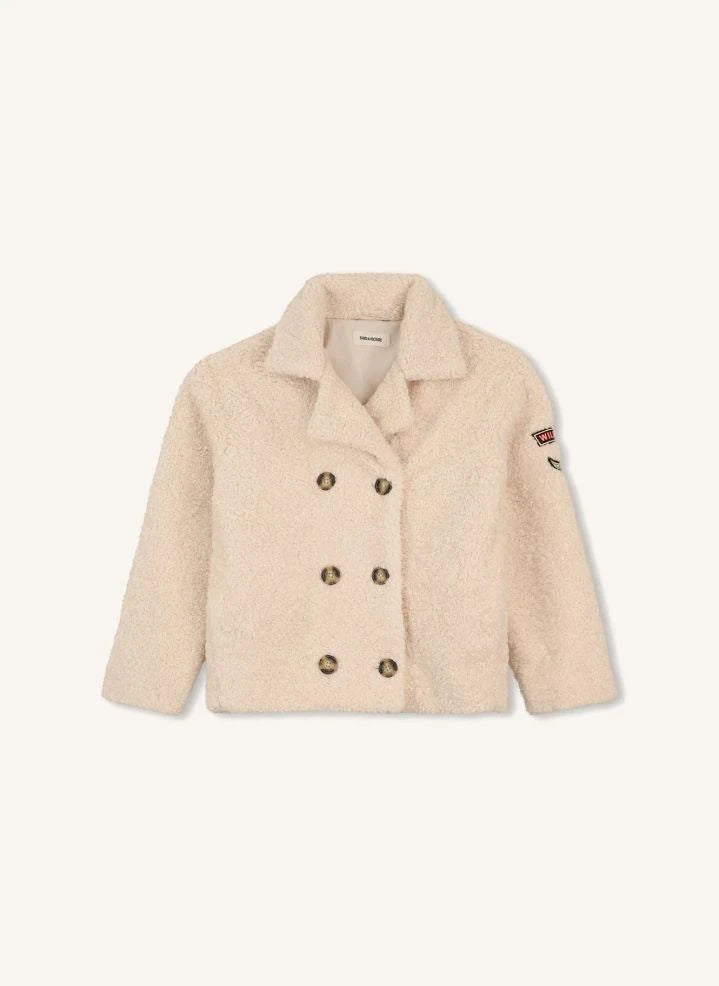 Zadig & Voltaire - Chaqueta de piel Lauri | Ecru