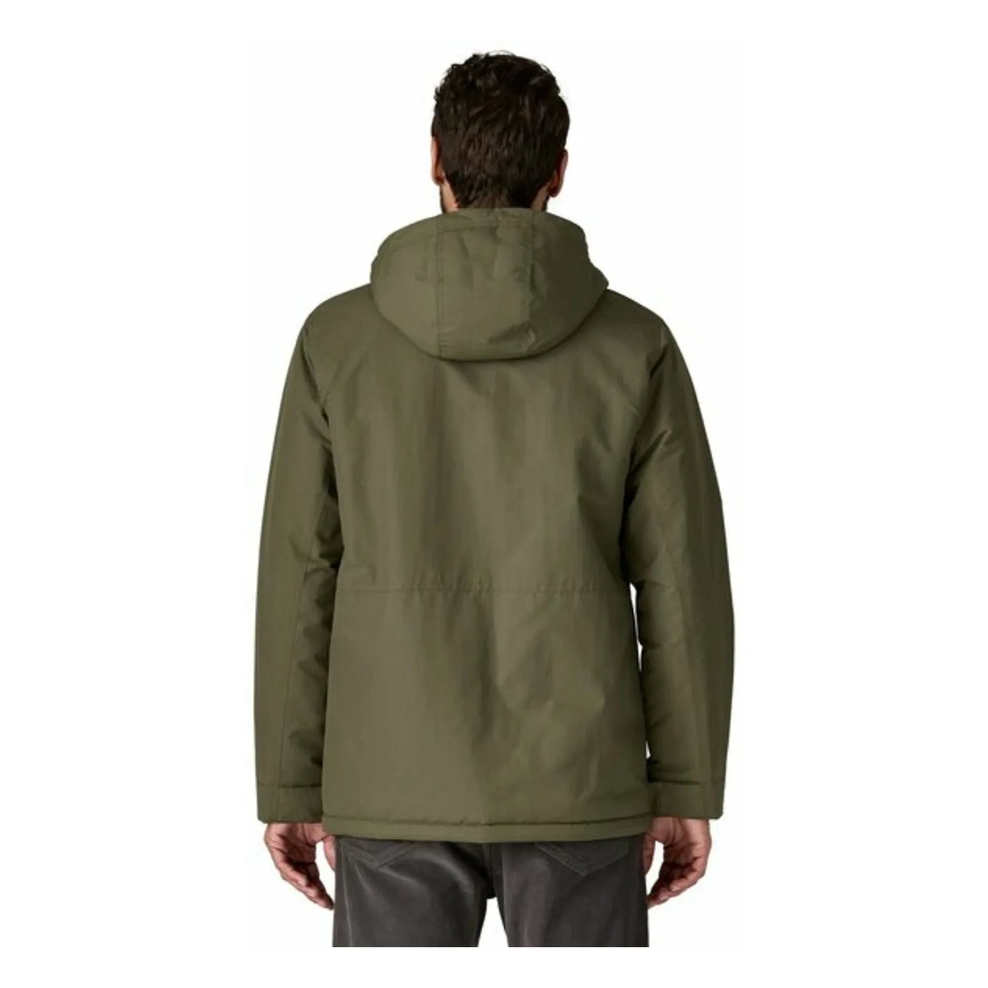 Patagonia - Parka con capucha de fibra reciclada Isthmus | Caqui