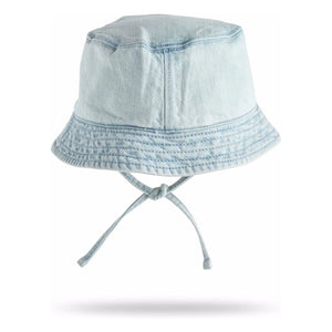 Molo - Gorro de algodón orgánico vaquero Nomly | Azul claro