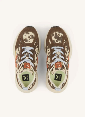 Veja - Cordones O.T de piel de ternera canela pequeña | Marrón