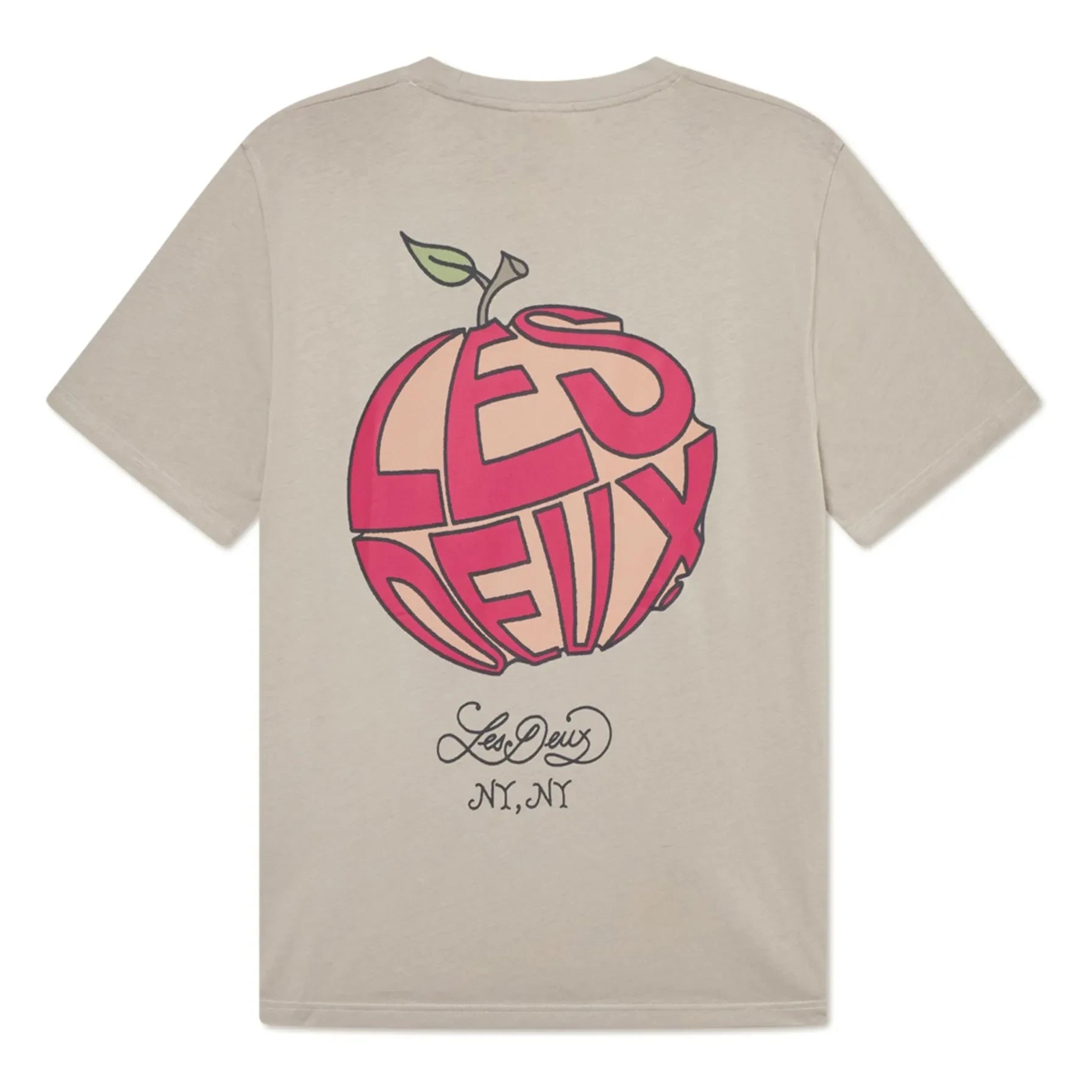 Les Deux - Camiseta Orchard | Beige Oscuro