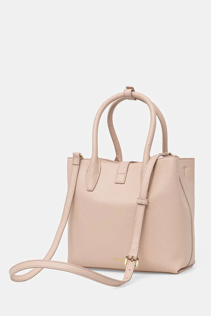 Bolso cruzado de piel Furla Goccia S Tote Base 22 para mujer