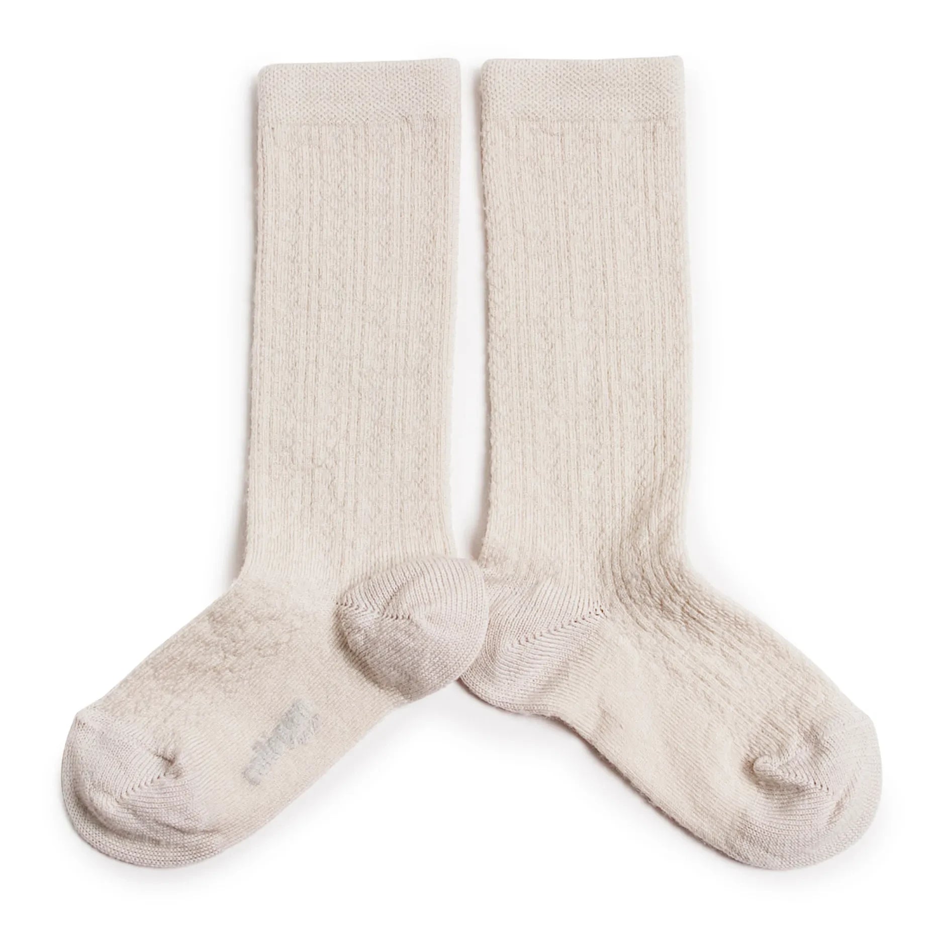 Collégien - Calcetines de lana merino Adèle | Crema