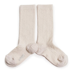 Collégien - Calcetines de lana merino Adèle | Crema
