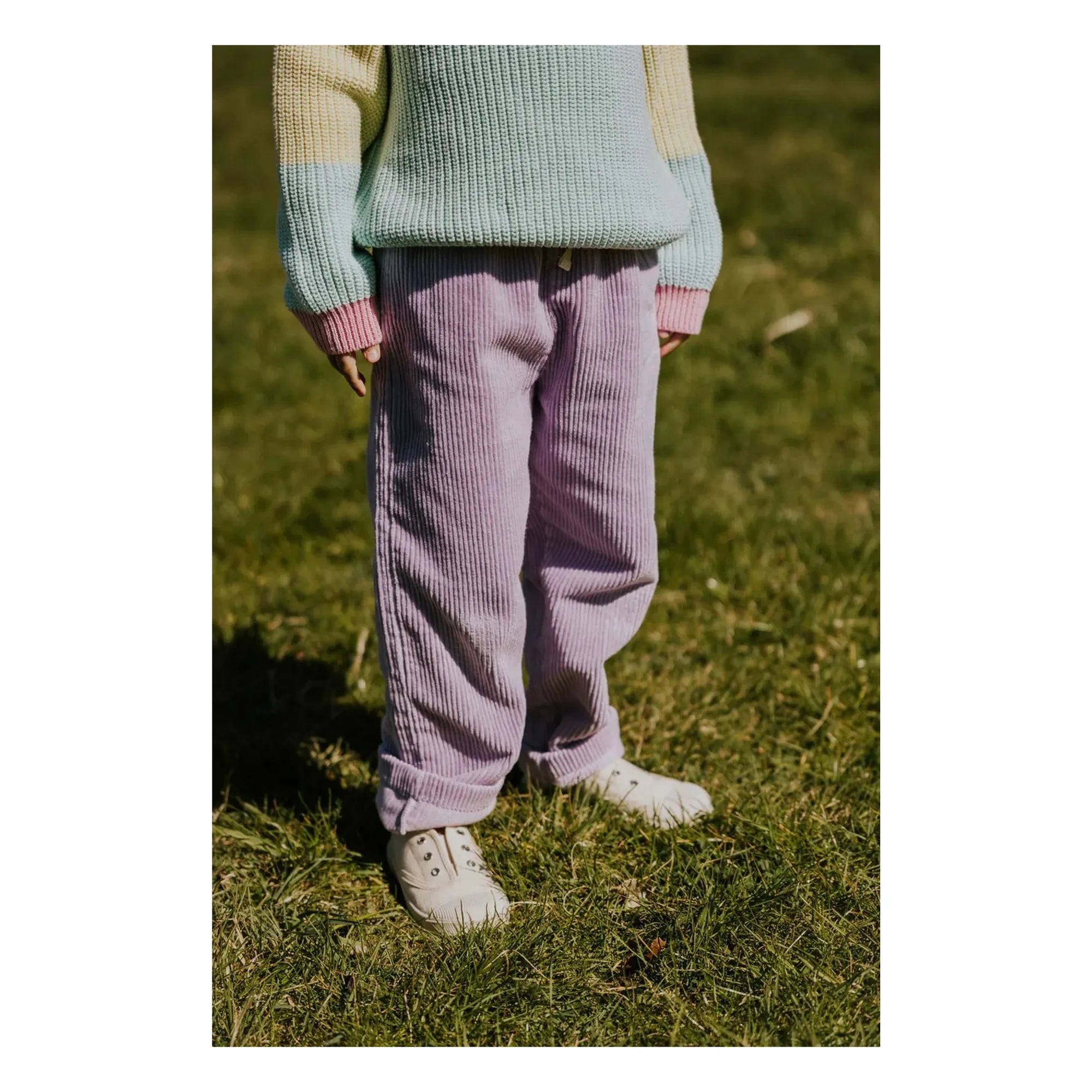 Yuki - Pantalones de terciopelo | Lila