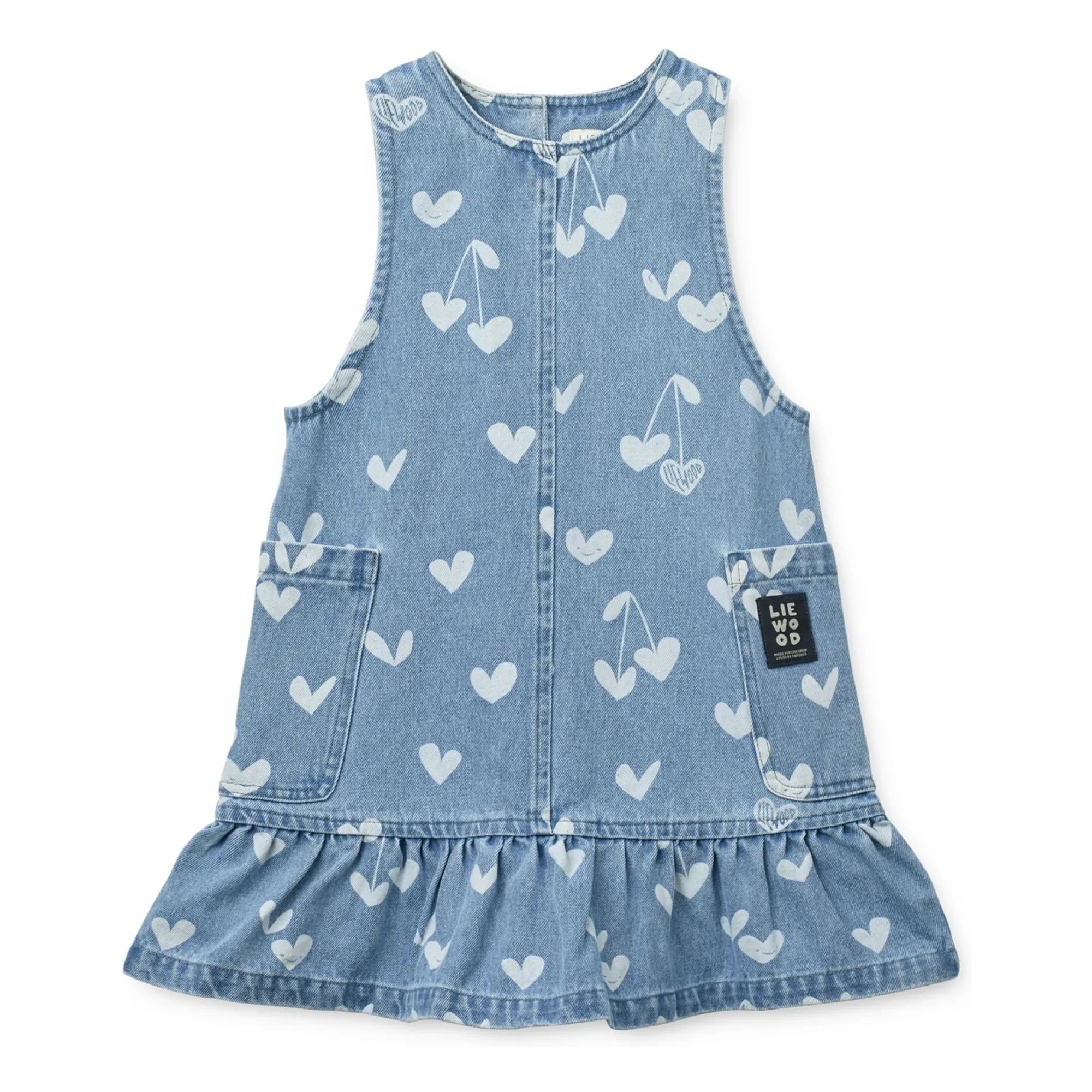 Liewood - Vestido Angelica Corazones | Azul