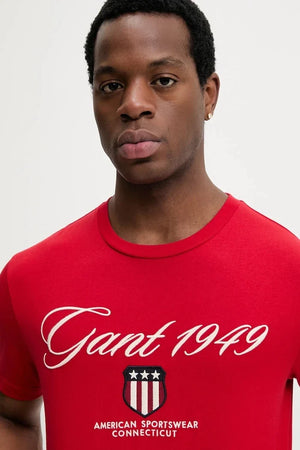 Camiseta de algodón Gant