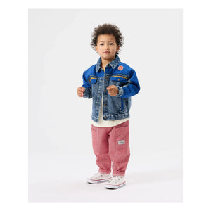 Goldie + Ace - Pantalones a Rayas | Rojo