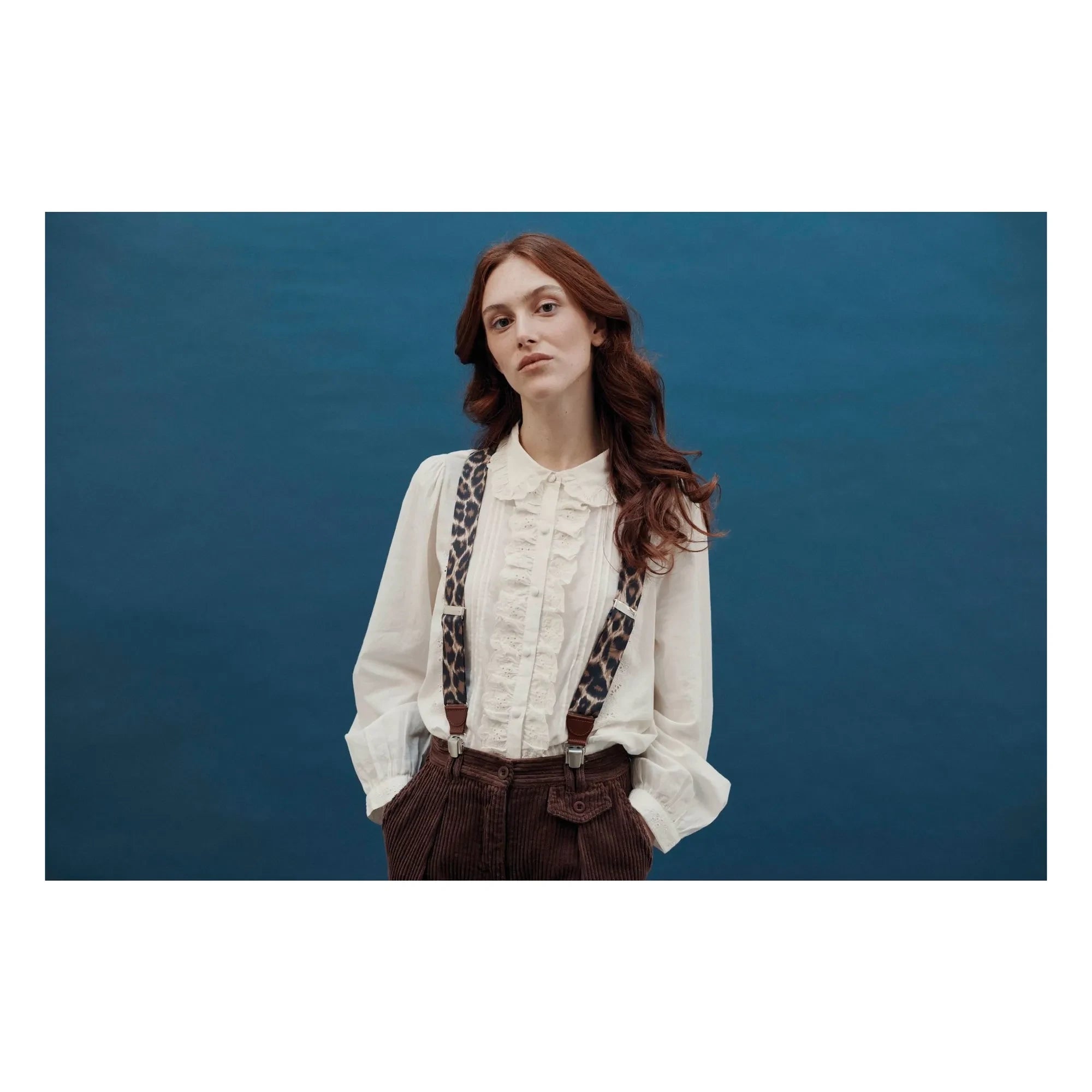 Emile et Ida - Blusa bordada Charline | Crudo